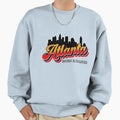 Atlanta Born And Raised Grady Georgia Sweatshirt - Trendy Graphic Unisex - T-Shirt, Sweatshirt, Hoodie
