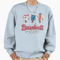 Baseball Vibes Mothers Day Sweatshirt - Trendy Graphic Men Women - T-Shirt, Sweatshirt, Hoodie