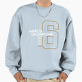 6 World Champions Sweatshirt - Minimalist Print for Adults - T-Shirt, Sweatshirt, Hoodie