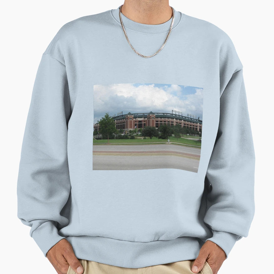Ballpark Arlington Sweatshirt - Custom Art Print Men Women - T-Shirt, Sweatshirt, Hoodie