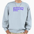 Kansas Stadium Address Sweatshirt - Aesthetic Graphic Men Women - T-Shirt, Sweatshirt, Hoodie