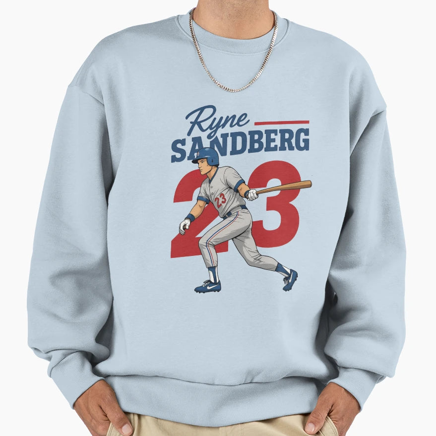 Ryne Sandberg Sweatshirt - Unique Graphic Unisex - T-Shirt, Sweatshirt, Hoodie