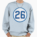Billy Williams 26 Jersey Number Sweatshirt - Fun Novelty Design Unisex - T-Shirt, Sweatshirt, Hoodie