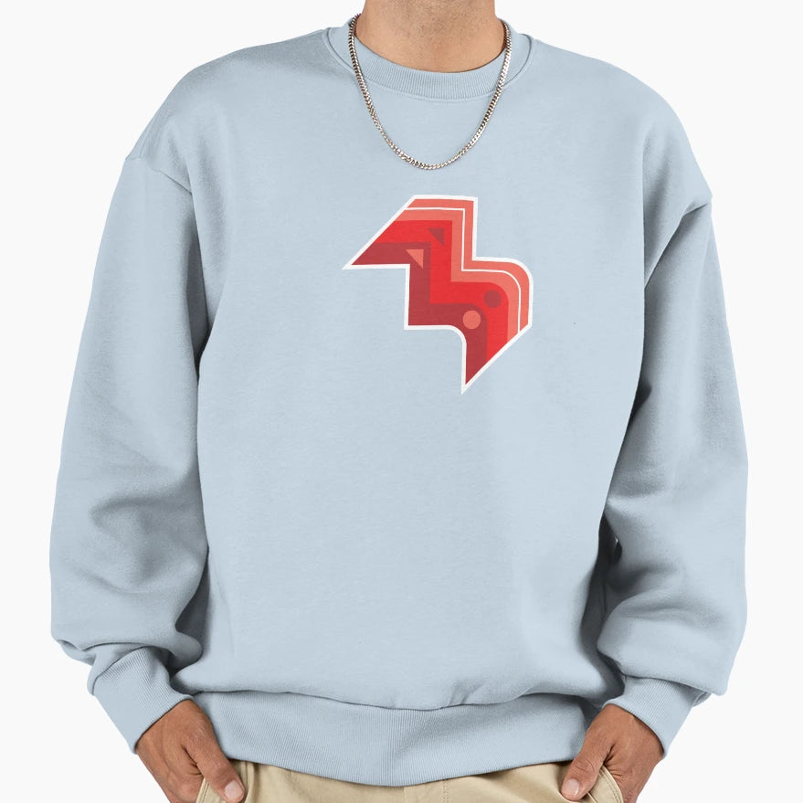 Angular Curved Stairs Geometric Sweatshirt - Custom Art Print Men Women - T-Shirt, Sweatshirt, Hoodie