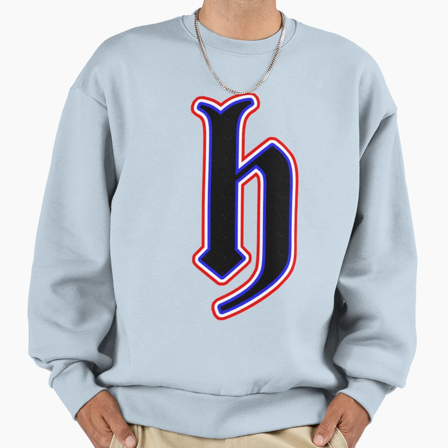 Hajduk H Old English Sweatshirt - Unique Graphic Unisex - T-Shirt, Sweatshirt, Hoodie