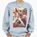 Pitcher Throwing Fastball Amidst Sweatshirt - Novelty Apparel Men Women - T-Shirt, Sweatshirt, Hoodie