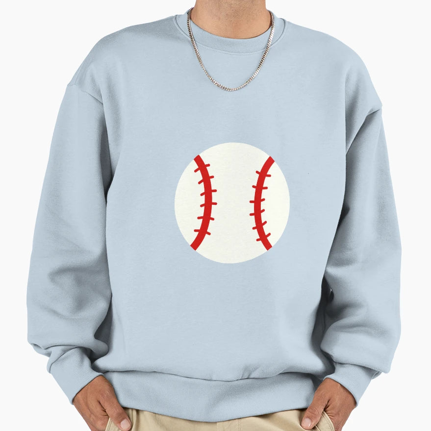 Baseball Sweatshirt - Novelty Apparel Unisex - T-Shirt, Sweatshirt, Hoodie