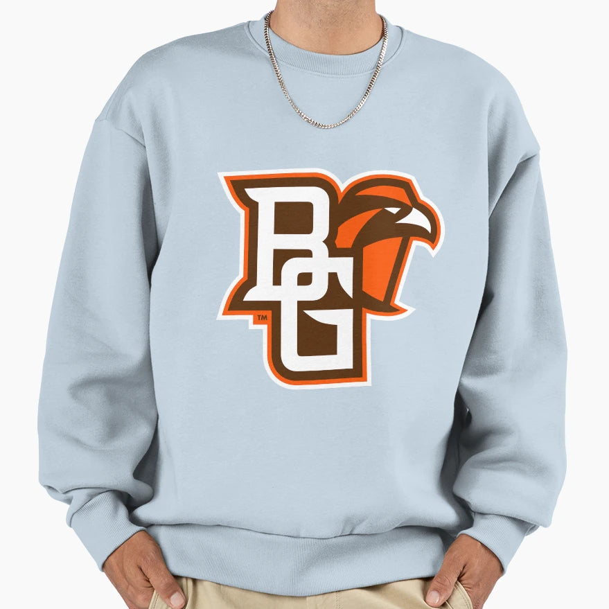 Bgsu Falcons College Ncaa Sweatshirt - Aesthetic Graphic for Adults - T-Shirt, Sweatshirt, Hoodie