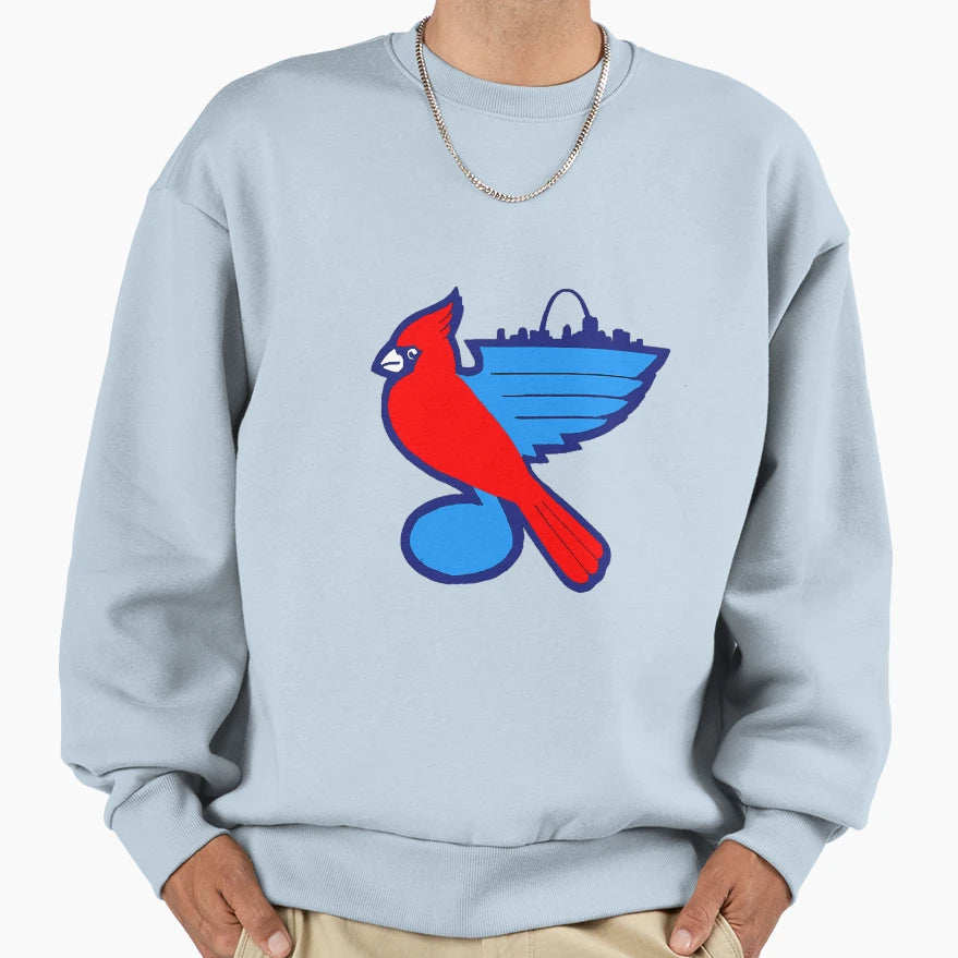 Cardinalsblues Sweatshirt - Casual Everyday Wear Unisex - T-Shirt, Sweatshirt, Hoodie