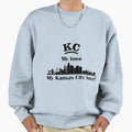 Kansas City Kcmo Sweatshirt - Unique Graphic for Adults - T-Shirt, Sweatshirt, Hoodie