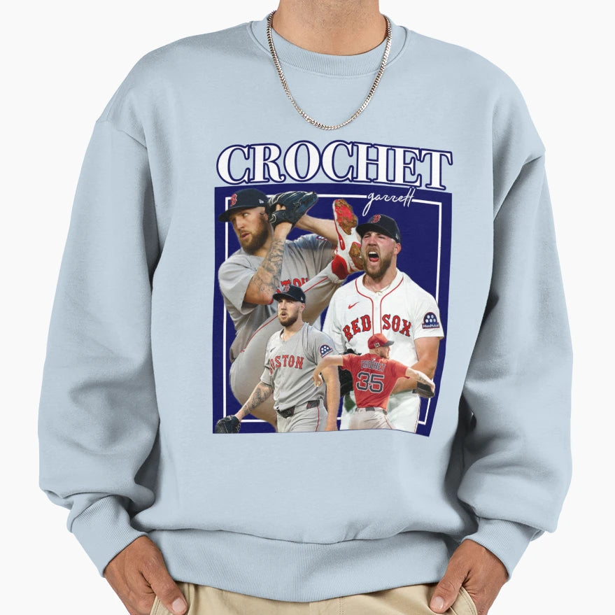 Garrett Crochet Sweatshirt - Streetwear Style Men Women - T-Shirt, Sweatshirt, Hoodie