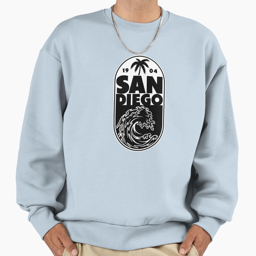 1904 Tsunami Sweatshirt - Trendy Graphic Men Women - T-Shirt, Sweatshirt, Hoodie