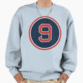 Ted Williams 9 Jersey Number Sweatshirt - Fun Novelty Design for Adults - T-Shirt, Sweatshirt, Hoodie