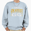 Worlds Okayest Gg Sweatshirt - Fun Novelty Design for Adults - T-Shirt, Sweatshirt, Hoodie