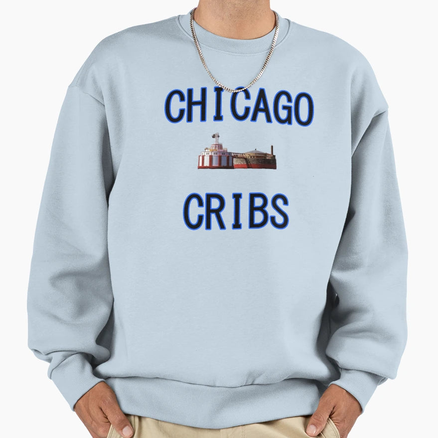 Chicago Cribs Sweatshirt - Unique Graphic Men Women - T-Shirt, Sweatshirt, Hoodie