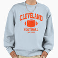 Cleveland Football Sweatshirt - Fun Novelty Design Men Women - T-Shirt, Sweatshirt, Hoodie