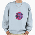 Red And Blue Baseball Sweatshirt - Custom Art Print Unisex - T-Shirt, Sweatshirt, Hoodie