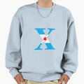 Chicago Chi Greek Letter Sweatshirt - Custom Art Print Unisex - T-Shirt, Sweatshirt, Hoodie