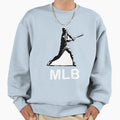 Funny Baseball Player Sports Fan Sweatshirt - Aesthetic Graphic Men Women - T-Shirt, Sweatshirt, Hoodie