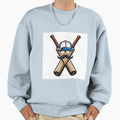Travball Logo Illustration Crossed Sweatshirt - Minimalist Print Unisex - T-Shirt, Sweatshirt, Hoodie