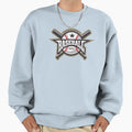 Baseball Sweatshirt - Custom Art Print Men Women - T-Shirt, Sweatshirt, Hoodie