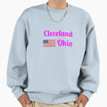 Cleveland Ohio Stylish Prints Sweatshirt - Custom Art Print Men Women - T-Shirt, Sweatshirt, Hoodie