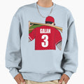 Galan Baseball Sweatshirt - Trendy Graphic for Adults - T-Shirt, Sweatshirt, Hoodie
