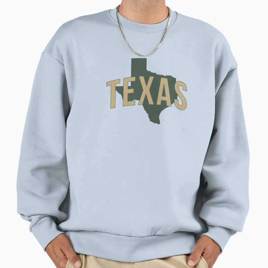 State Texas Sweatshirt - Unique Graphic Unisex - T-Shirt, Sweatshirt, Hoodie