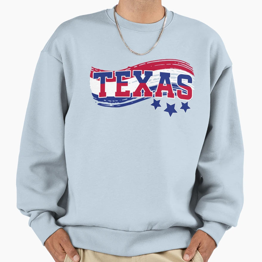Texas America Sweatshirt - Unique Graphic for Adults - T-Shirt, Sweatshirt, Hoodie