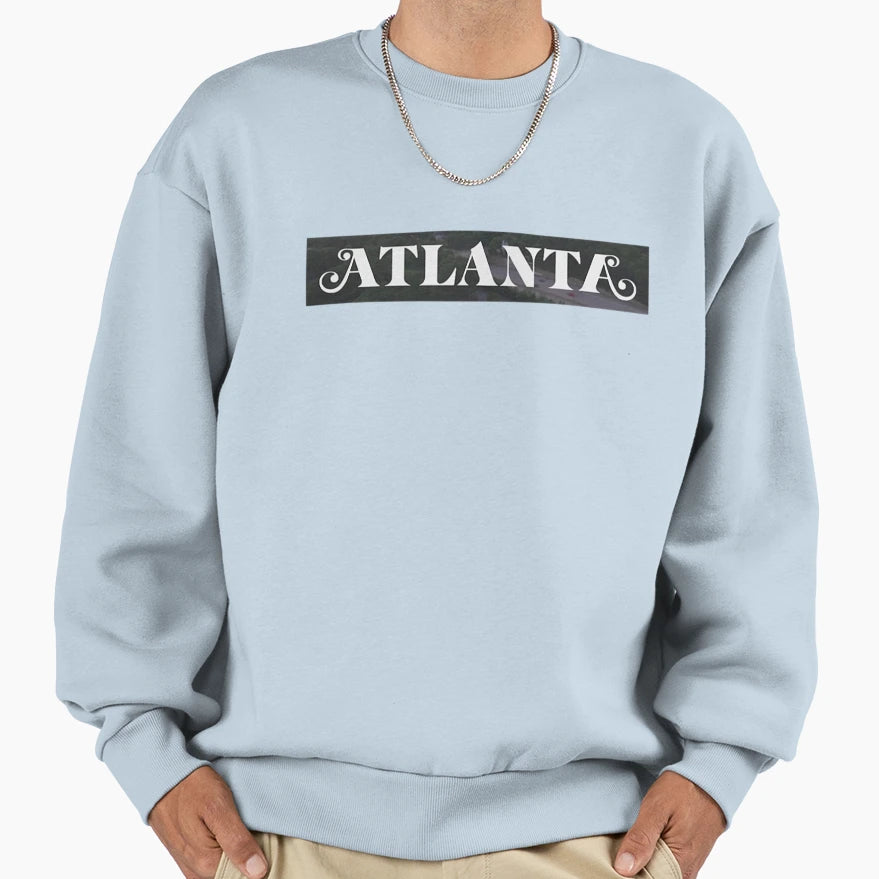 Atlanta Sweatshirt - Minimalist Print for Adults - T-Shirt, Sweatshirt, Hoodie