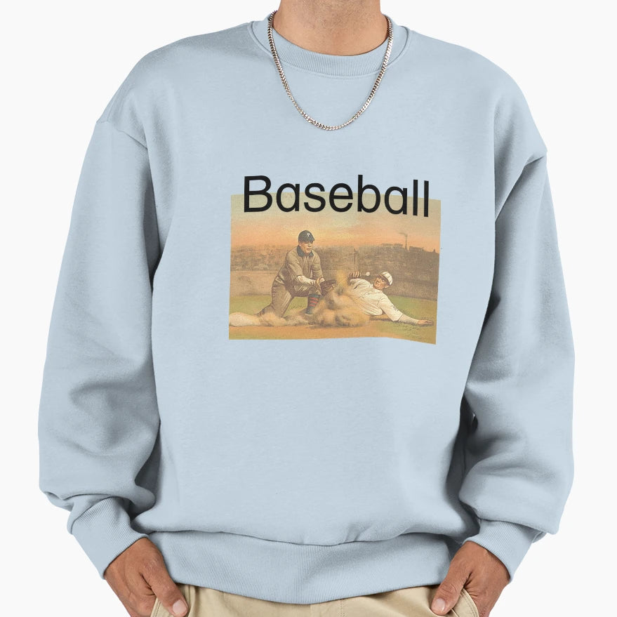 Baseball Sweatshirt - Unique Graphic for Adults - T-Shirt, Sweatshirt, Hoodie