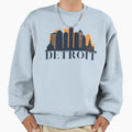 Detroit Skyline Sweatshirt - Minimalist Print for Adults - T-Shirt, Sweatshirt, Hoodie