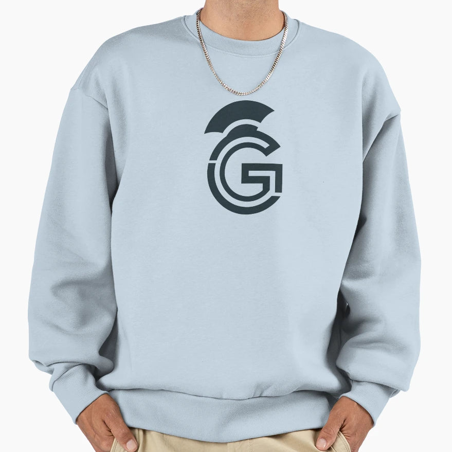 Minimal Gladiator Logo Sweatshirt - Trendy Graphic Unisex - T-Shirt, Sweatshirt, Hoodie