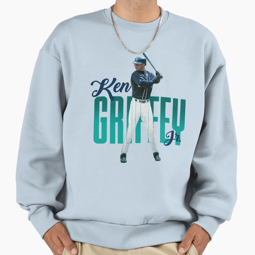 Ken Griffey Jr Ready Sweatshirt - Casual Everyday Wear for Adults - T-Shirt, Sweatshirt, Hoodie