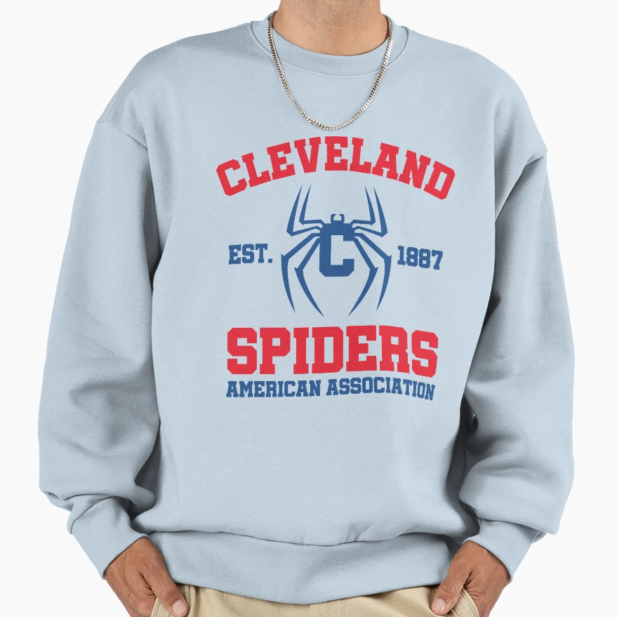 Cleveland Spiders Baseball Fan Sweatshirt - Aesthetic Graphic for Adults - T-Shirt, Sweatshirt, Hoodie