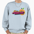 Atlanta Ga Summer Peach Vibes Sweatshirt - Unique Graphic Men Women - T-Shirt, Sweatshirt, Hoodie