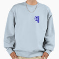 3D Alphabet Letter Q Bold Sweatshirt - Streetwear Style Men Women - T-Shirt, Sweatshirt, Hoodie
