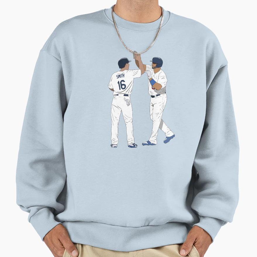 Will Smith Albert Pujols Los Angeles Sweatshirt - Graphic Print Unisex - T-Shirt, Sweatshirt, Hoodie