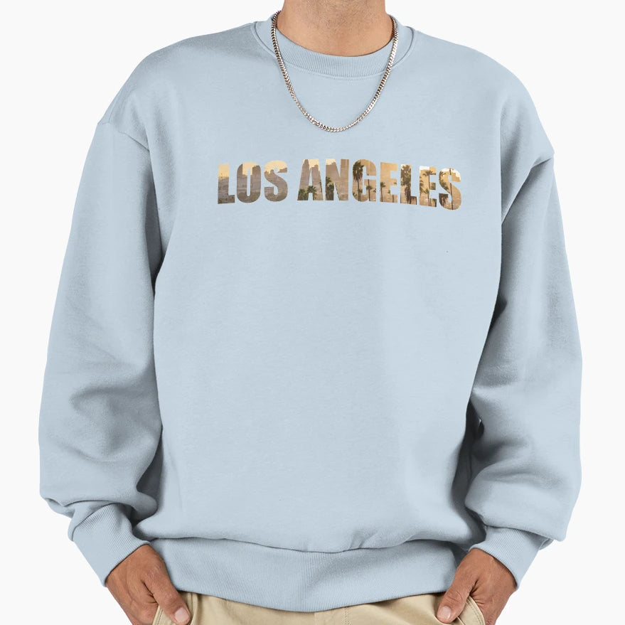 Los Angeles Sweatshirt - Aesthetic Graphic for Adults - T-Shirt, Sweatshirt, Hoodie