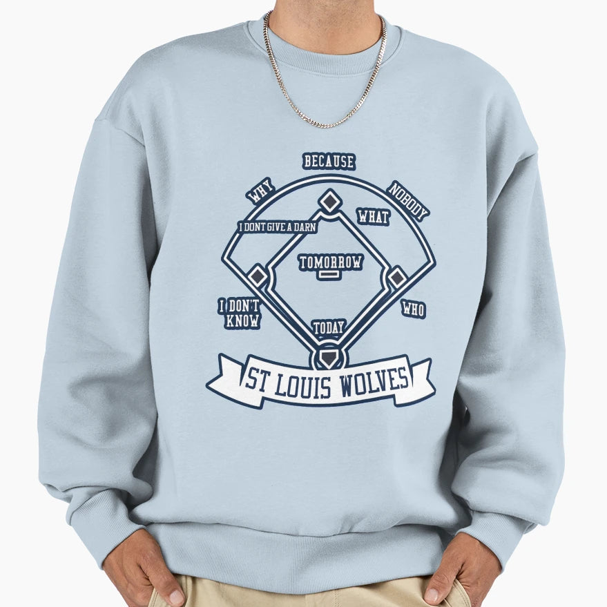 St Louis Wolves Trending Funny Sweatshirt - Custom Art Print for Adults - T-Shirt, Sweatshirt, Hoodie