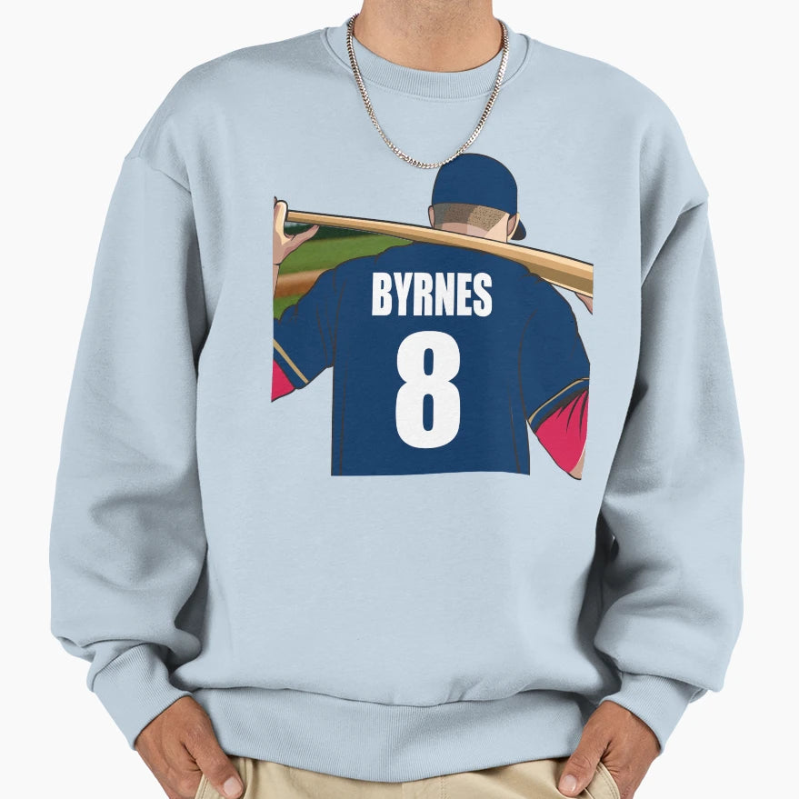 Byrnes Baseball Sweatshirt - Aesthetic Graphic Unisex - T-Shirt, Sweatshirt, Hoodie