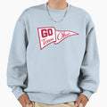 Go Team Ohio Pennant Flag Sweatshirt - Custom Art Print Unisex - T-Shirt, Sweatshirt, Hoodie