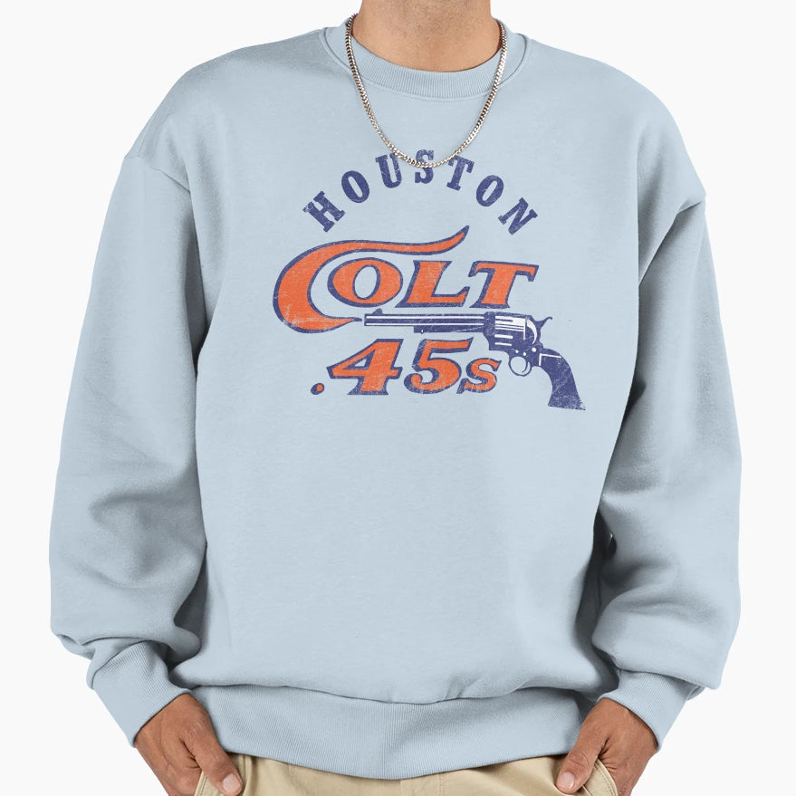 Houston Colt 45 Logo Sweatshirt - Unique Graphic Unisex - T-Shirt, Sweatshirt, Hoodie