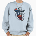 Chilean Flag Country Art Sweatshirt - Minimalist Print for Adults - T-Shirt, Sweatshirt, Hoodie