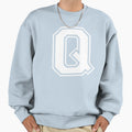 Letter Q Alphabet Sweatshirt - Aesthetic Graphic Unisex - T-Shirt, Sweatshirt, Hoodie