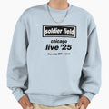 Oasis Live 25 Tour Soldier Field Sweatshirt - Trendy Graphic for Adults - T-Shirt, Sweatshirt, Hoodie
