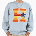 Houston Baseball H H Town Crush Sweatshirt - Trendy Graphic for Adults - T-Shirt, Sweatshirt, Hoodie