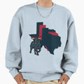 Texas Border Texans Sweatshirt - Custom Art Print Unisex - T-Shirt, Sweatshirt, Hoodie