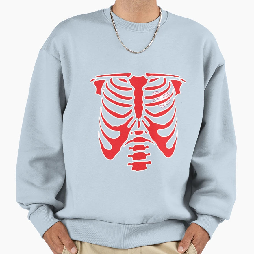 Chunky Thighs Spooky Vibes Sweatshirt - Unique Graphic Unisex - T-Shirt, Sweatshirt, Hoodie