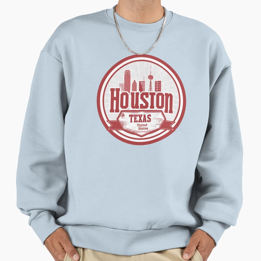 Houston Texas Sweatshirt - Streetwear Style Men Women - T-Shirt, Sweatshirt, Hoodie